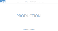Desktop Screenshot of cmi-ltd.com